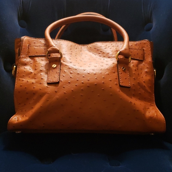 Michael Kors Ostrich Bag - Picture 4 of 10